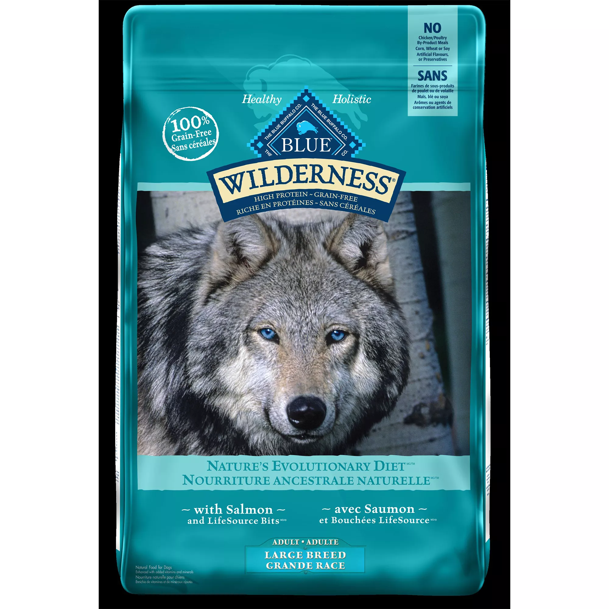 Blue Buffalo® Wilderness&trade; Large Breed Adult Dry Dog Food - Grain Free, Salmon