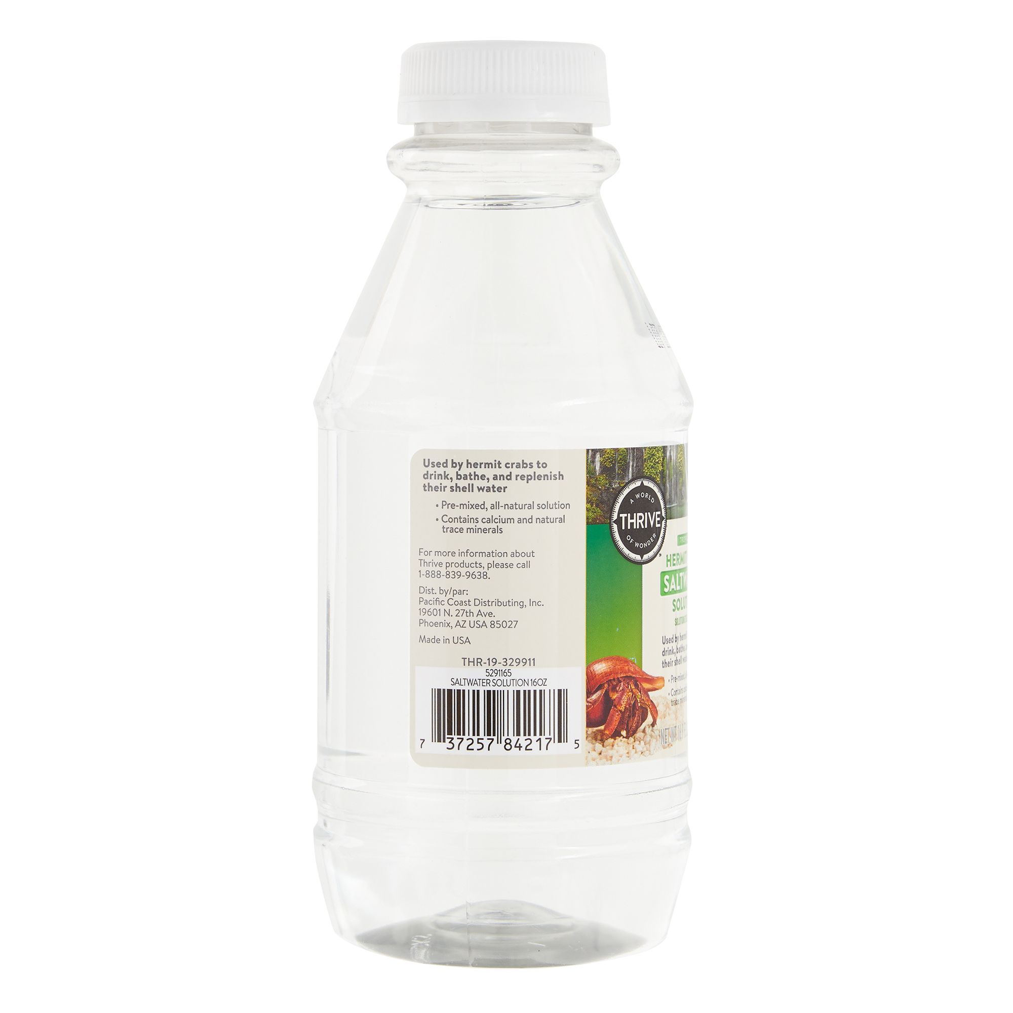 Thrive Hermit Crab Saltwater Solution - Hermit Crab Water Care - 16.9 fl oz - thumbnail 3