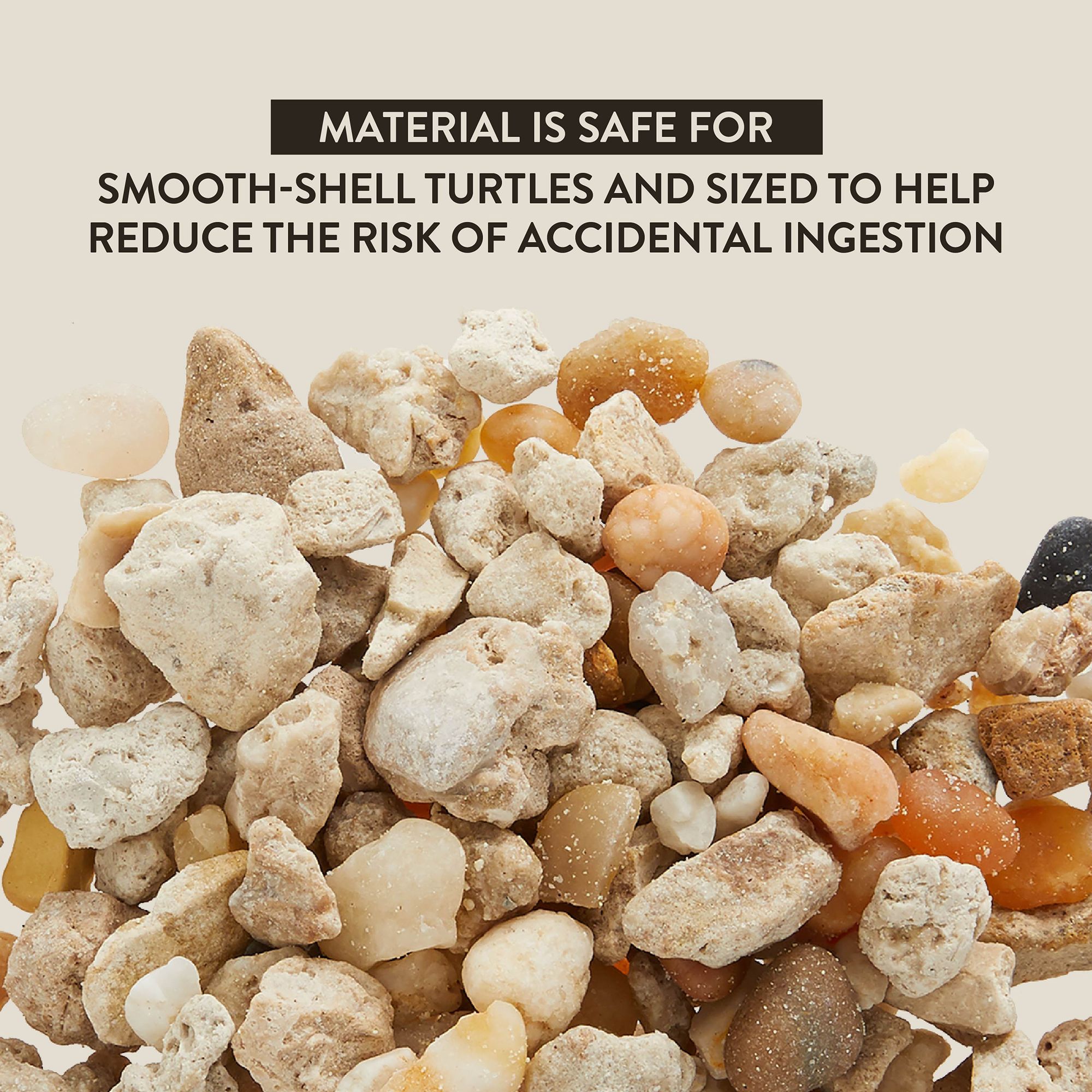 Thrive Semi-Aquatic Turtle Gravel - Turtle Tank Substrate - 10 lb - thumbnail 4