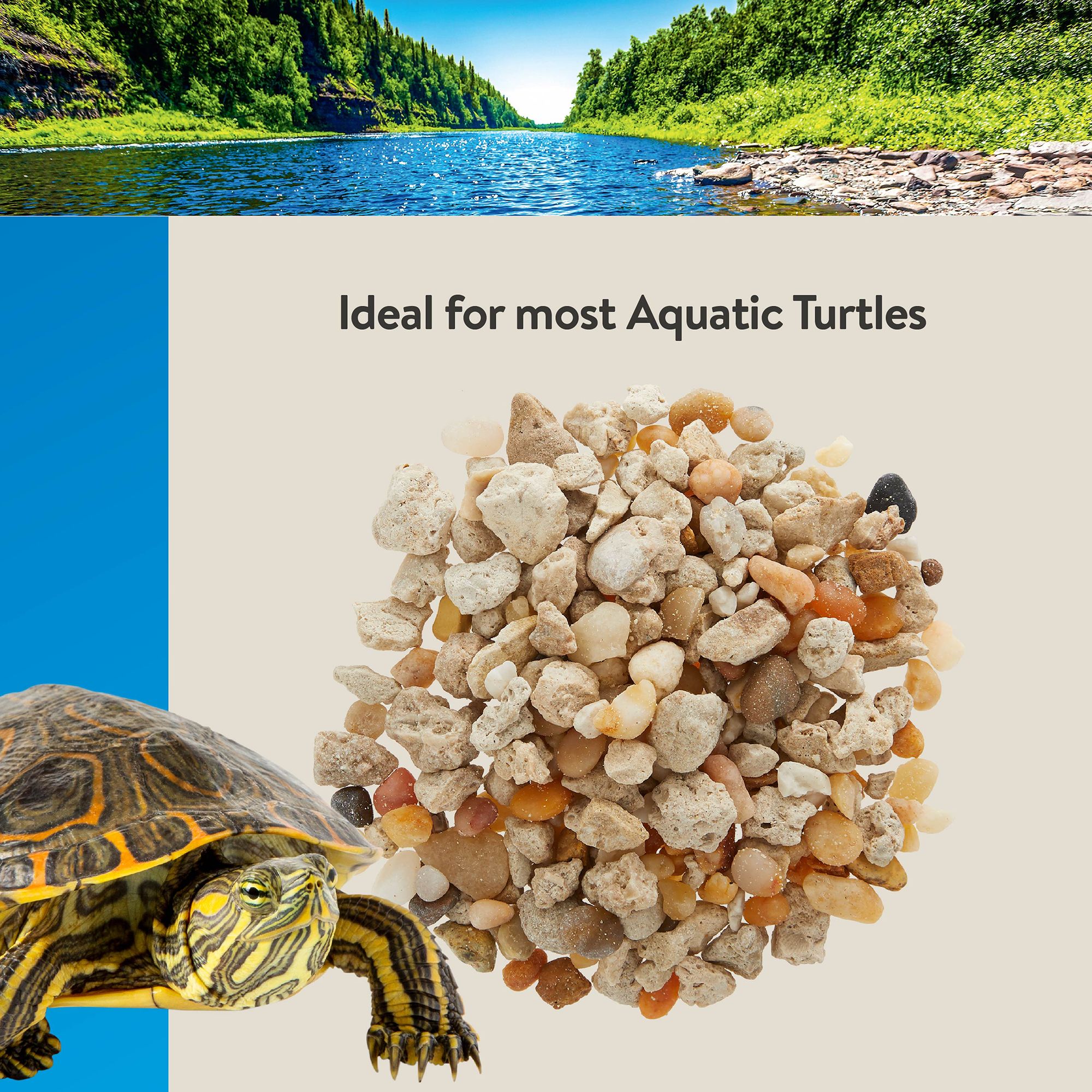 Thrive Semi-Aquatic Turtle Gravel - Turtle Tank Substrate - 10 lb - thumbnail 5