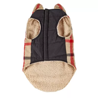 Product Pet Life® "Allegiance" Classic Plaid Pet Coat