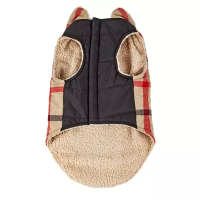 Product Pet Life® "Allegiance" Classic Plaid Pet Coat