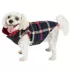 Pet Life® "Allegiance" Classic Plaid Pet Coat image thumbnail 1