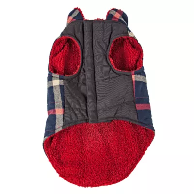 Product Pet Life® "Allegiance" Classic Plaid Pet Coat