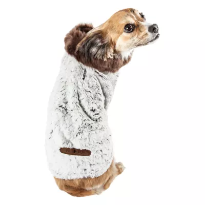 Pet Life® Luxe "Purrlage" Pelage Faux Fur Pet Coat - Image 3