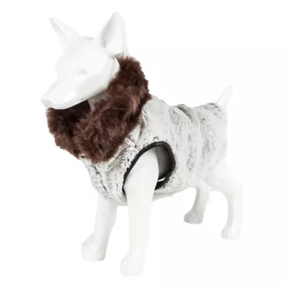 Pet Life® Luxe "Purrlage" Pelage Faux Fur Pet Coat - Image 4