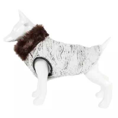 Product Pet Life® Luxe "Purrlage" Pelage Faux Fur Pet Coat