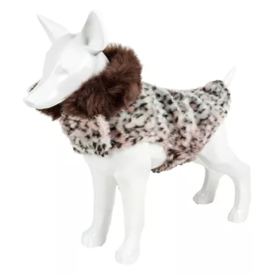 Pet Life® Luxe "Furracious" Cheetah Faux Fur Pet Coat - Image 4
