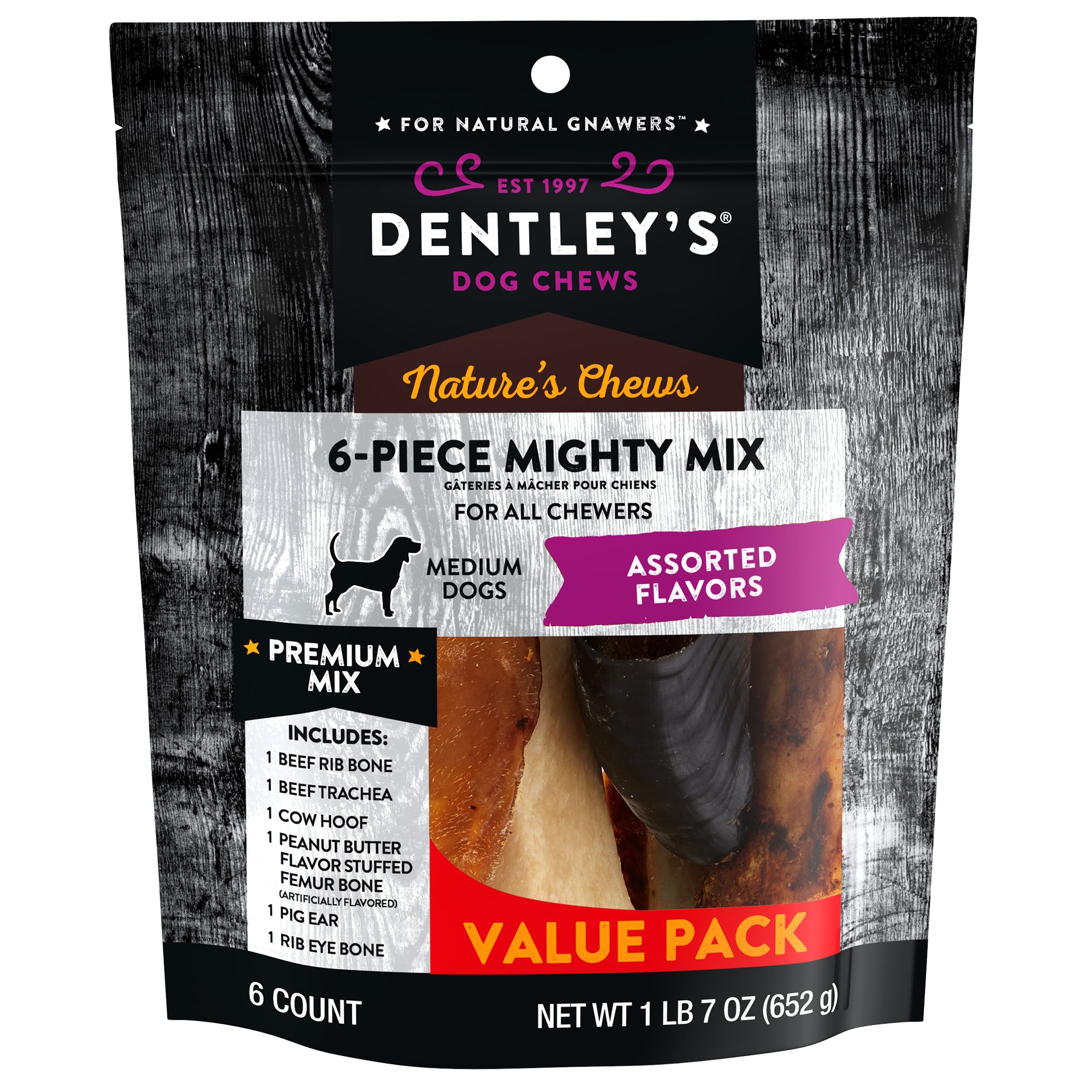 Dentley's nature's best sale chews prime slices