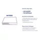 Product Top Paw® Orthopedic Memory Foam Quilt Mattress Dog Bed