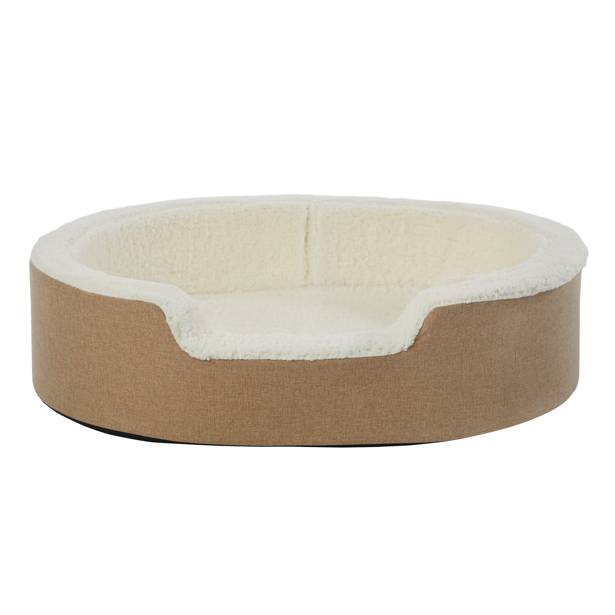 orthopedic cuddler dog bed