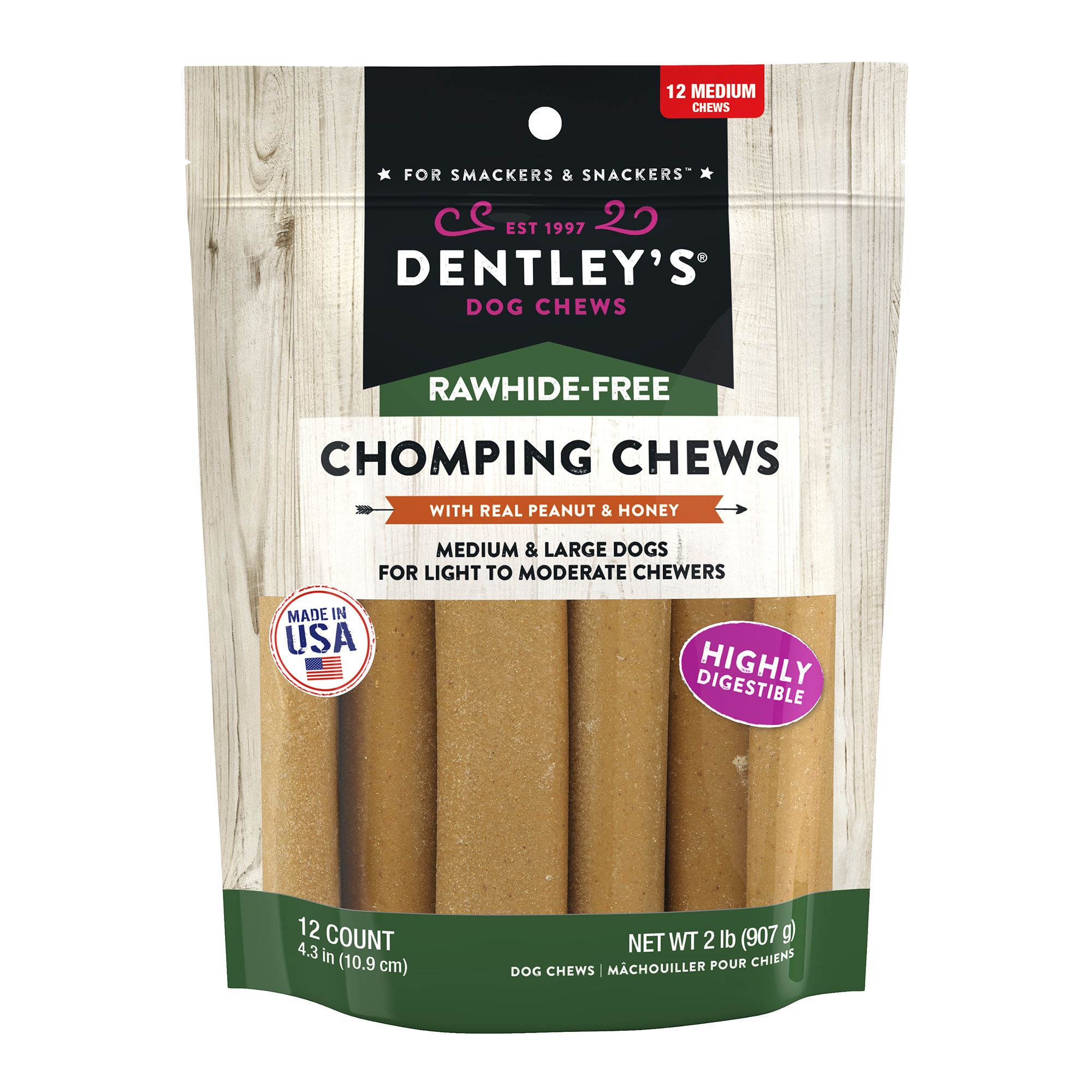 Dentley's compressed outlet rawhide