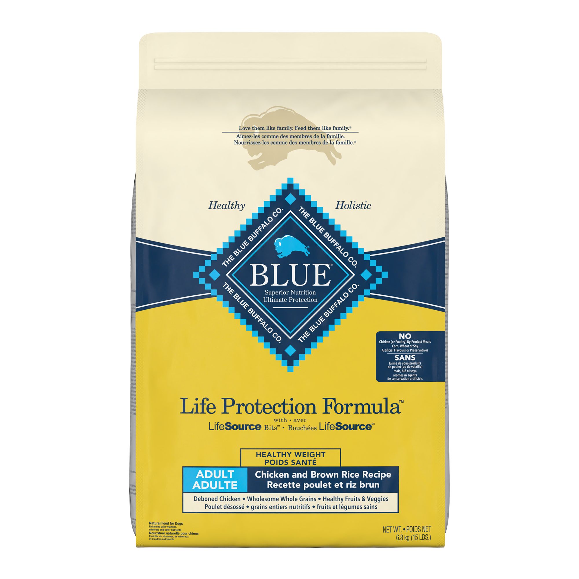 Blue Buffalo Life Protection Formula Adult Dry Dog Food Natural Chicken