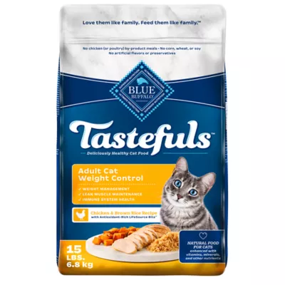 Product Blue Buffalo® Tastefuls™ Weight Control Adult Dry Cat Food, Natural , Chicken & Brown Rice