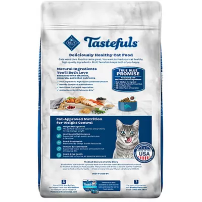 Product Blue Buffalo® Tastefuls™ Weight Control Adult Dry Cat Food, Natural , Chicken & Brown Rice