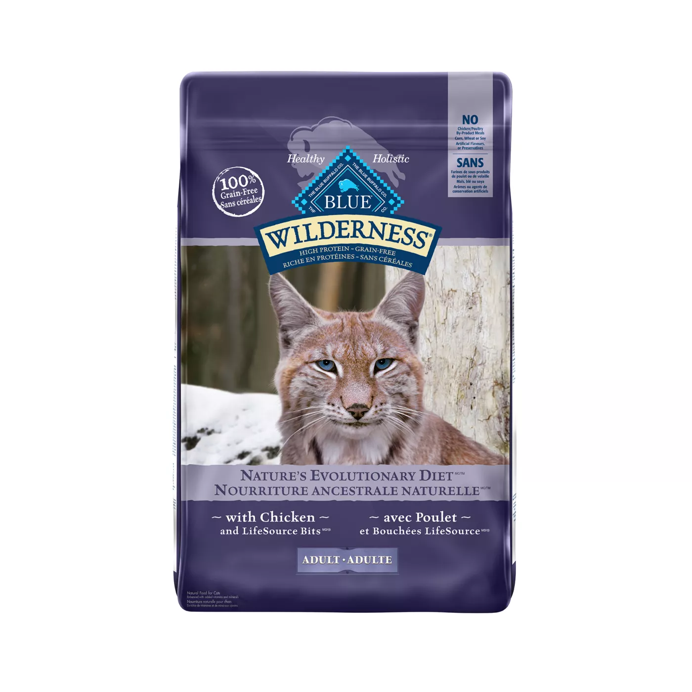 Blue Buffalo Wilderness Adult Dry Cat Food Grain Free Chicken