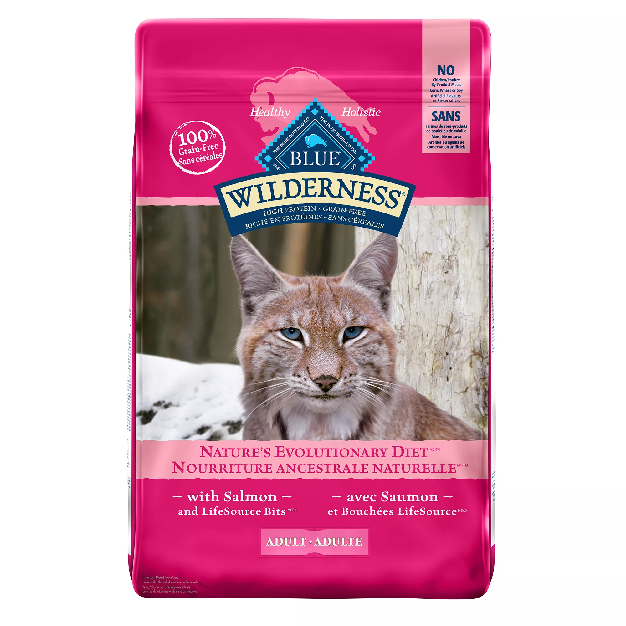 Blue Buffalo® Wilderness&trade;  Adult Dry Cat Food - Grain Free, Salmon