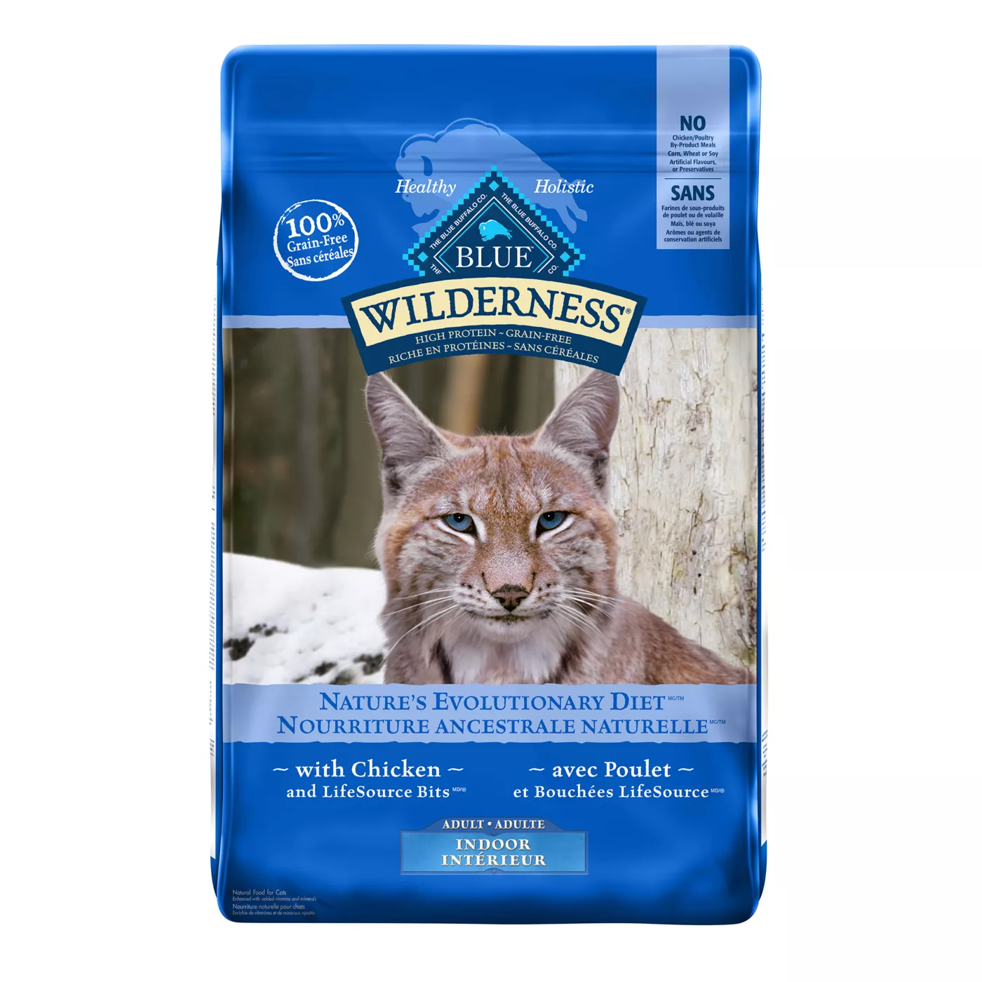 Blue Buffalo Wilderness Adult Dry Cat Food Grain Free Chicken