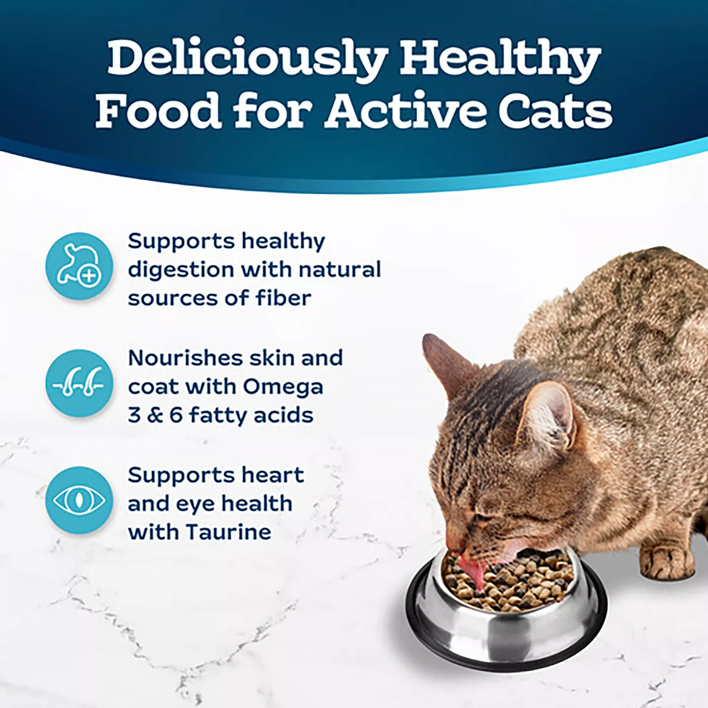 Blue Buffalo® Tastefuls™ Healthy Living Adult Dry Cat Food, Natural
