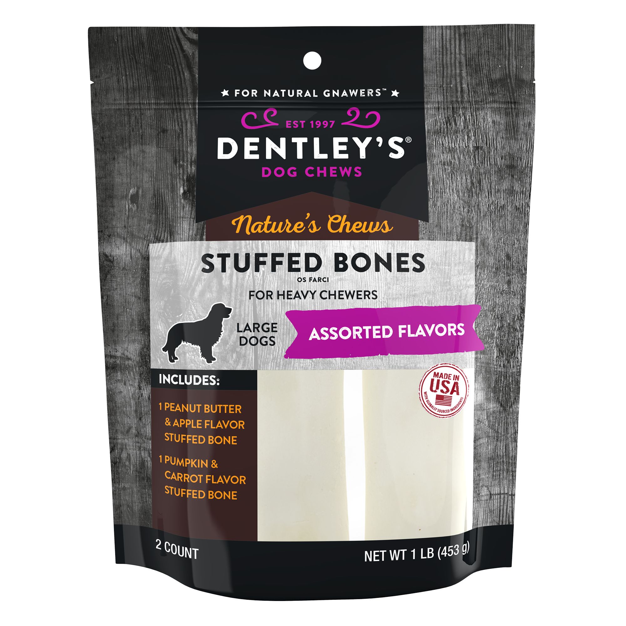 dentley stuffed bone