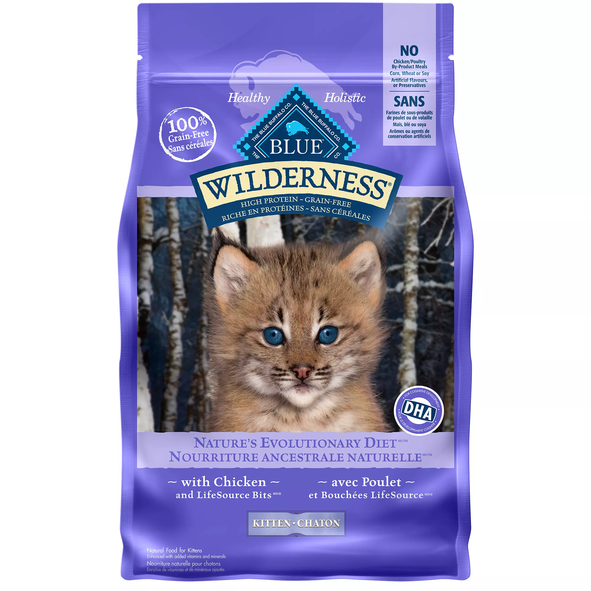 Blue Buffalo® Wilderness&trade;  Kitten Dry Cat Food - Natural, Chicken