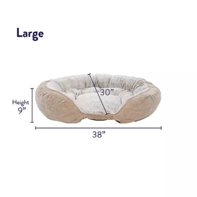 Product Top Paw® Orthopedic Premium Support Oval Lounger Dog Bed