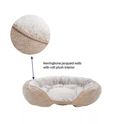 Product Top Paw® Orthopedic Premium Support Oval Lounger Dog Bed