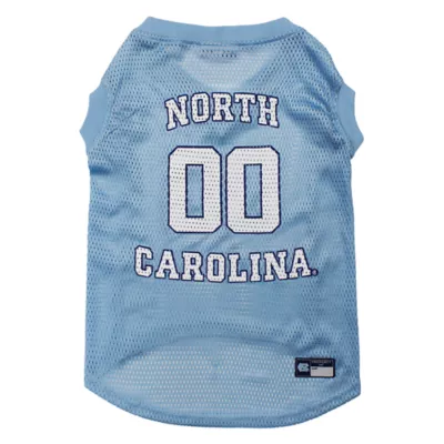 North Carolina Tar Heels NCAA Mesh Pet Jersey - Image 1