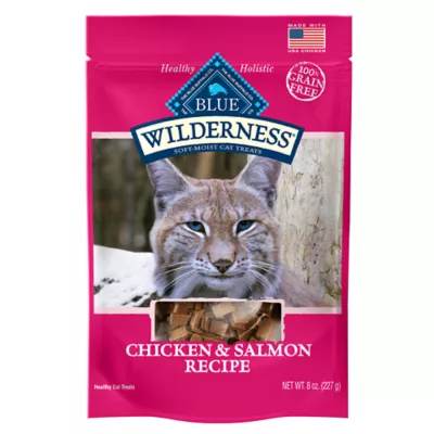 Product Blue Buffalo® Wilderness™  All Life Stages Treat Cat Treats - Grain Free, Chicken Salmon