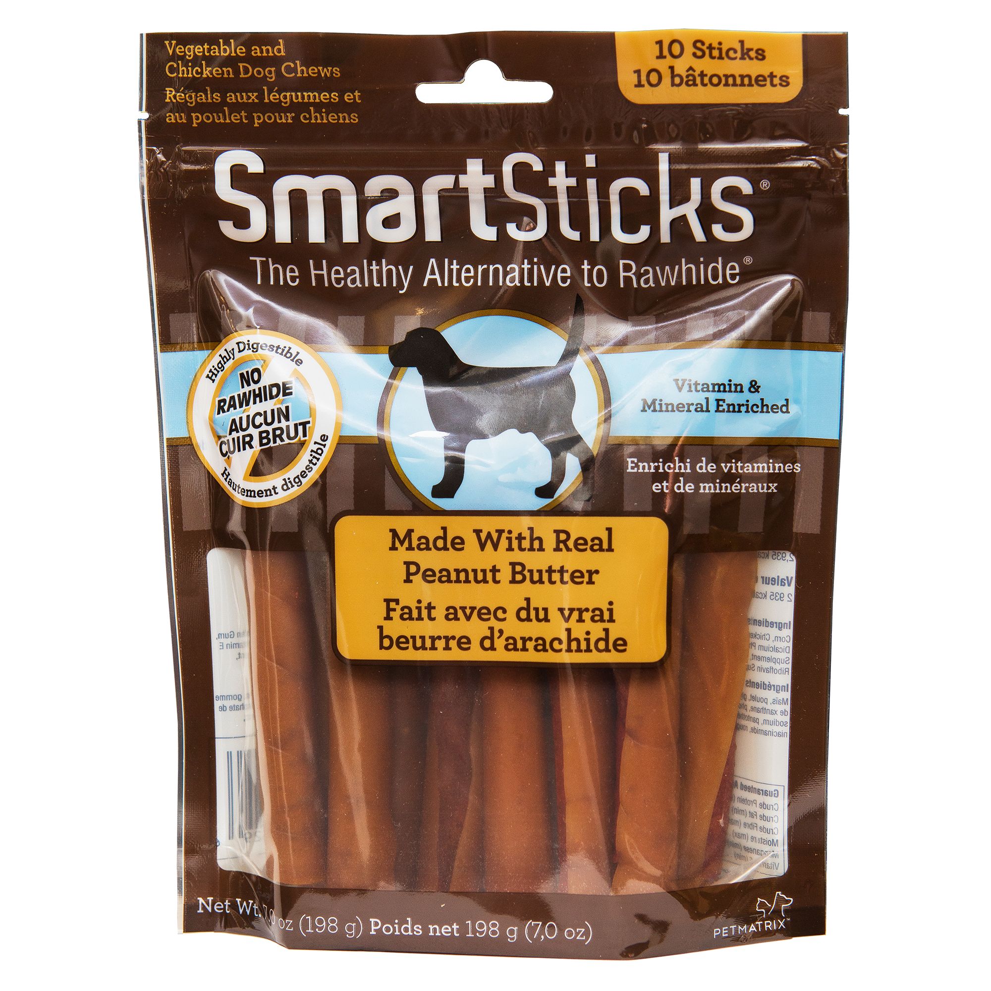 smartsticks rawhide free dog chew