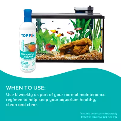 Top Fin® Aquarium Biological Cleaner - Aquarium Water Treatment - 4-16 fl oz - Image 4