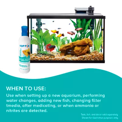 Top Fin® Aquarium Readistart Nitrifying Bacteria Starter - Aquarium Water Treatment - 4-8 oz - Image 4
