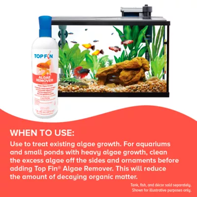 Top Fin® Algae Remover - Aquarium Algae Control - 4-16 oz - Image 4