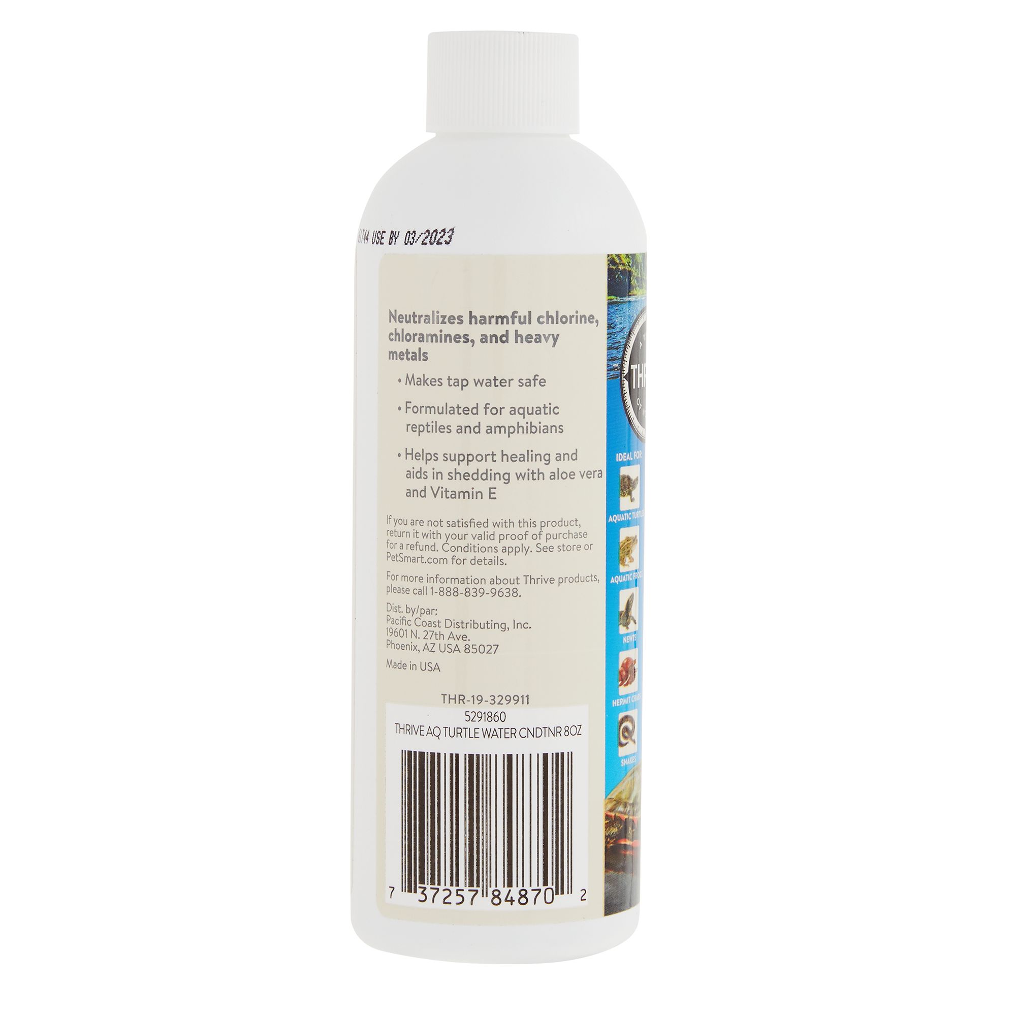 Thrive Turtle Water Conditioner - Turtle Tank Water Care - 8 fl oz - thumbnail 3