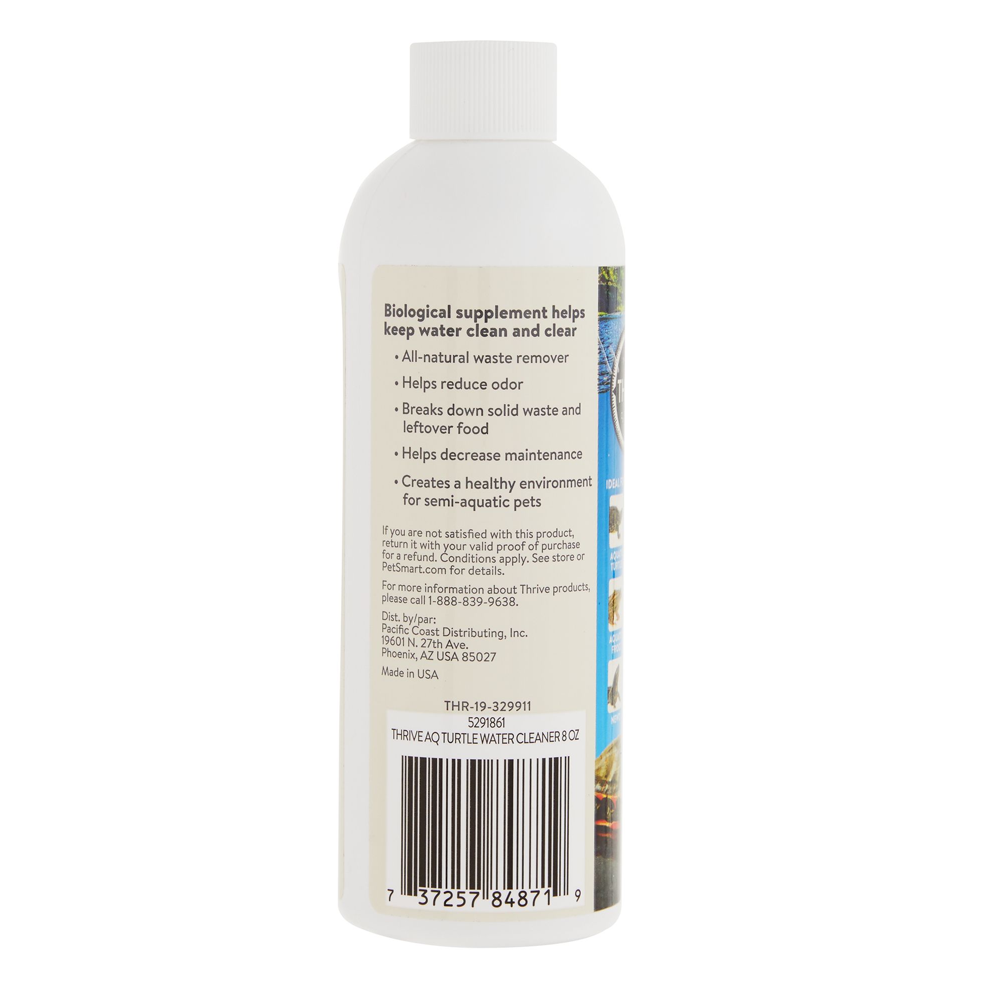Thrive Turtle Water Cleaner - Turtle Tank Water Care - 8 fl oz - thumbnail 3