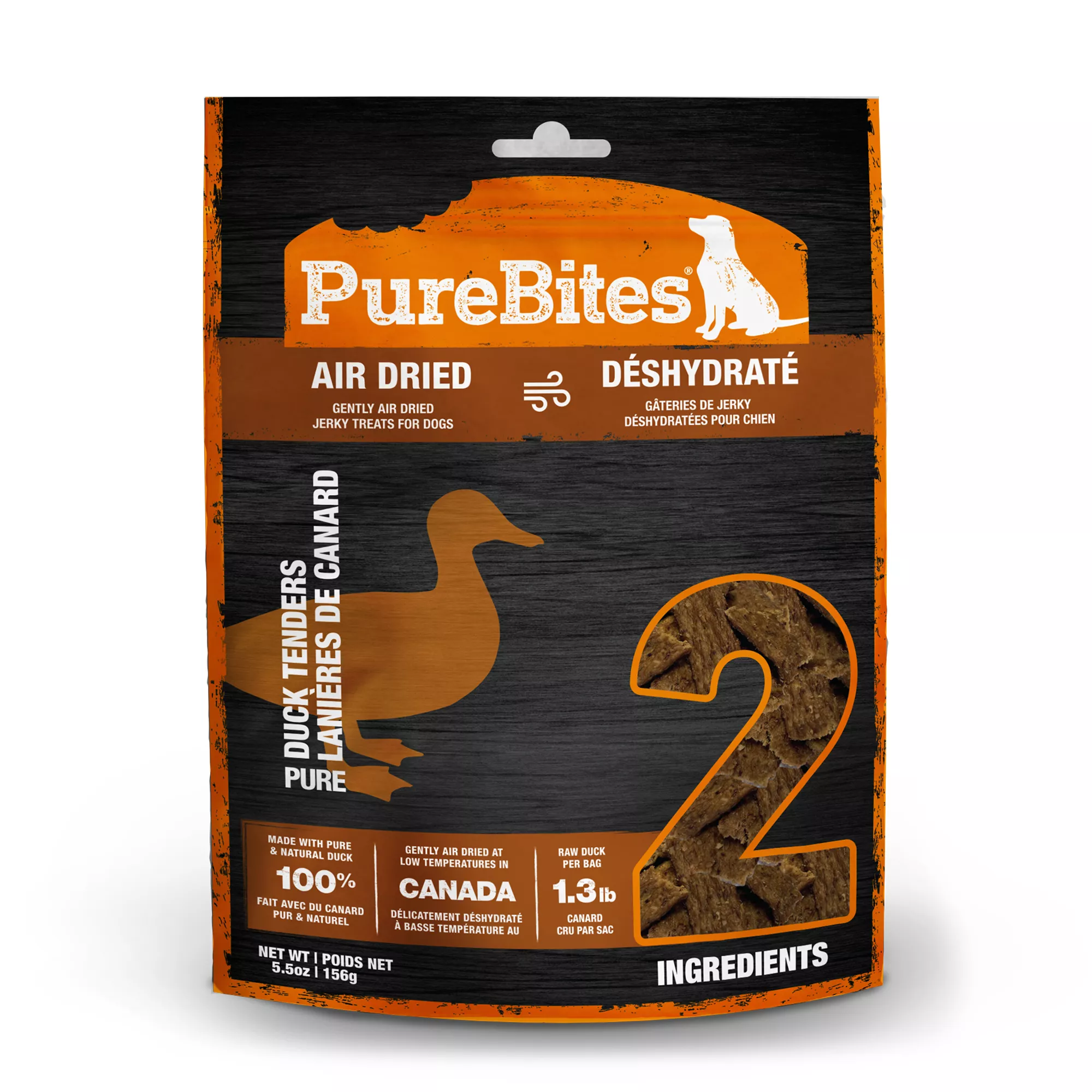 PureBites Duck Jerky Dog Treats