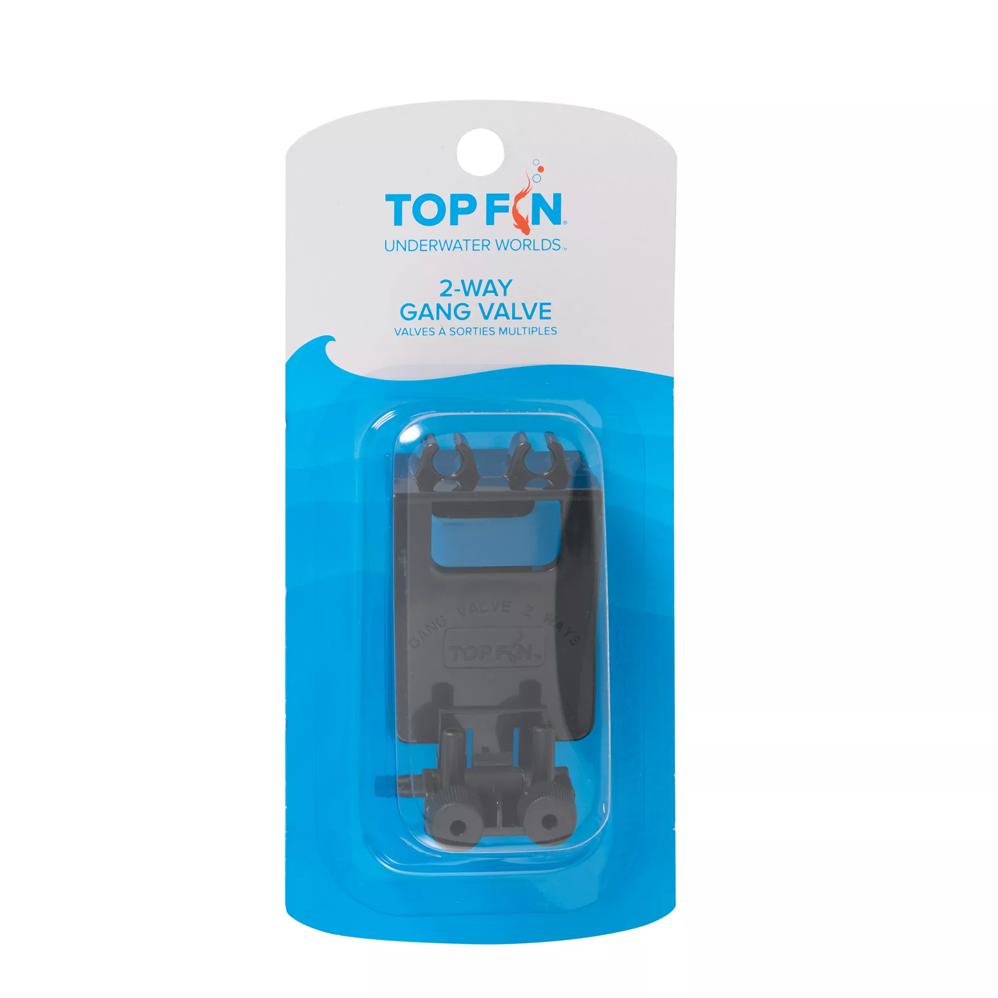 Top Fin® 2-Way Aquarium Gang Valve