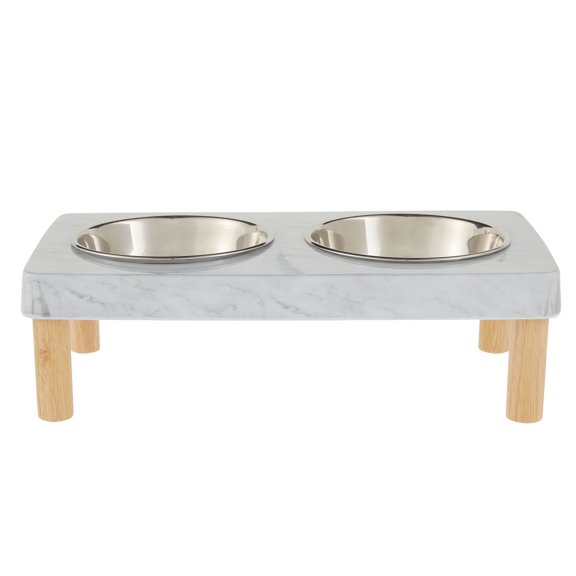 double dog bowl stand