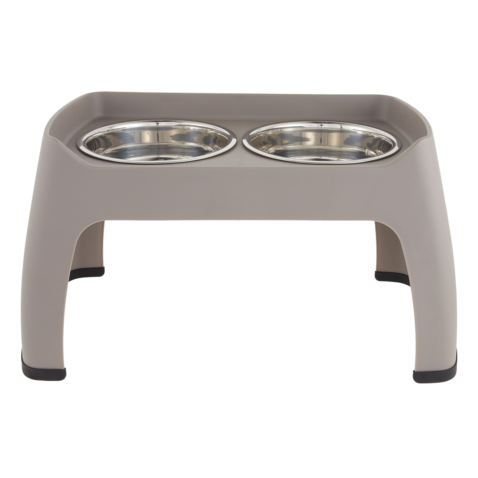 Top Paw Elevated Double Diner Pet Feeder - 12 in