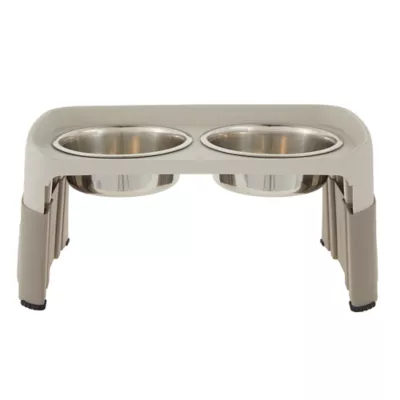Product Top Paw® Adjustable Elevated Double Diner Pet Feeder