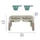 Product Top Paw® Adjustable Elevated Double Diner Pet Feeder