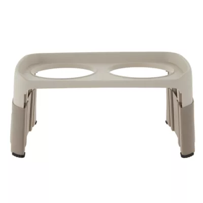 Product Top Paw® Adjustable Elevated Double Diner Pet Feeder