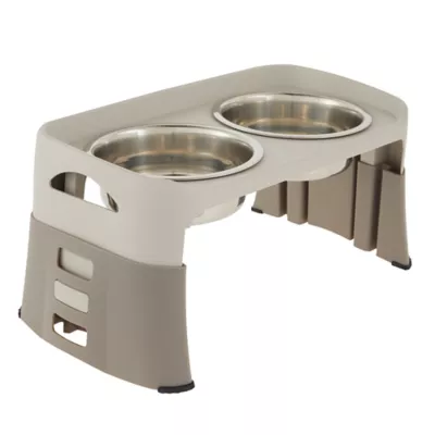 Product Top Paw® Adjustable Elevated Double Diner Pet Feeder
