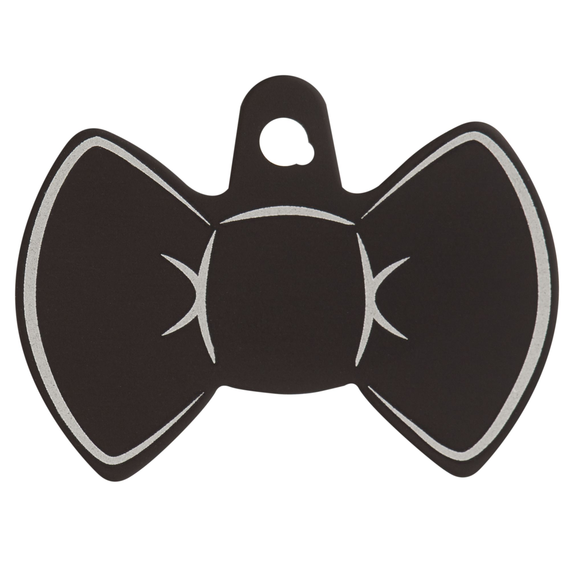 Bow tie 2025 dog tag