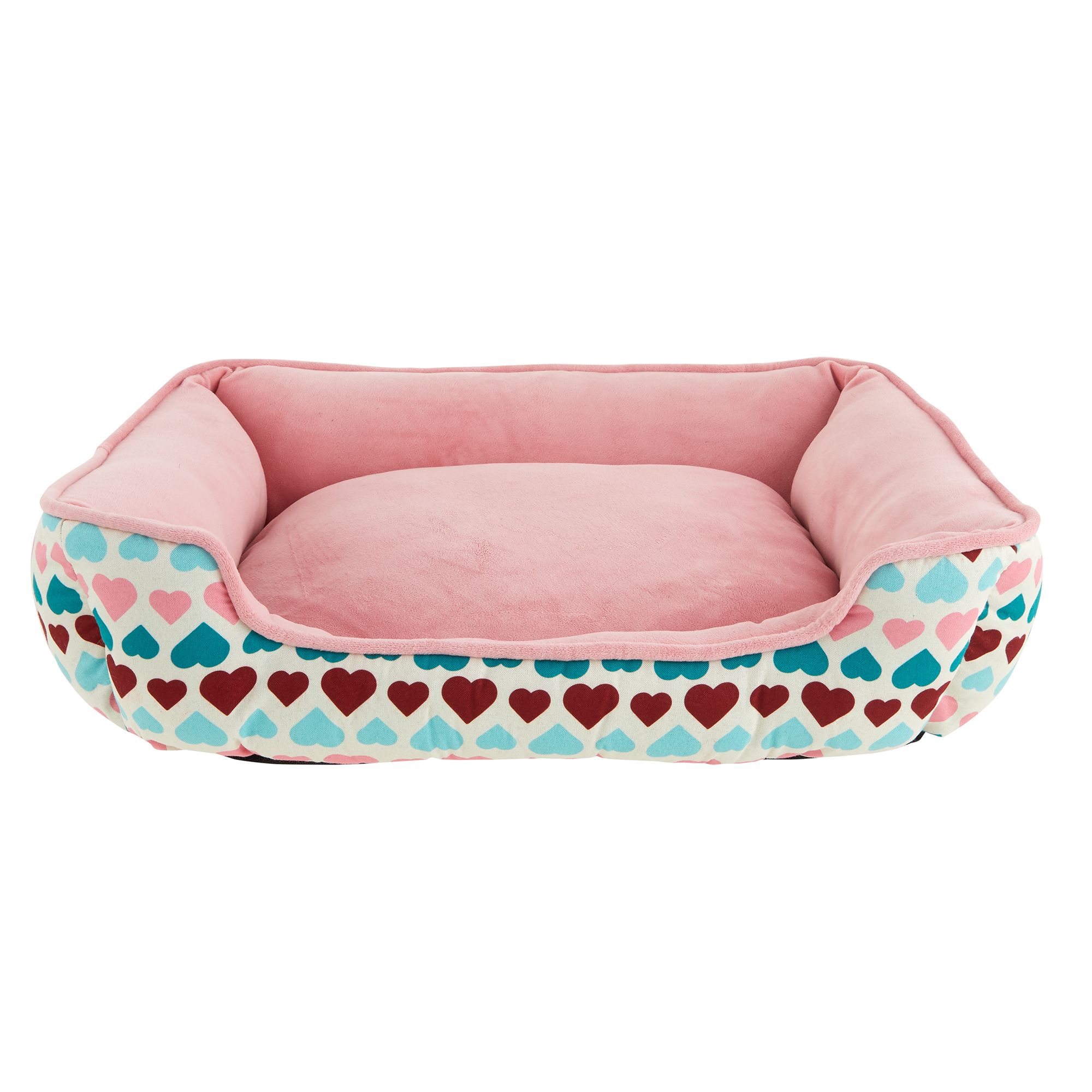 pink pet bed