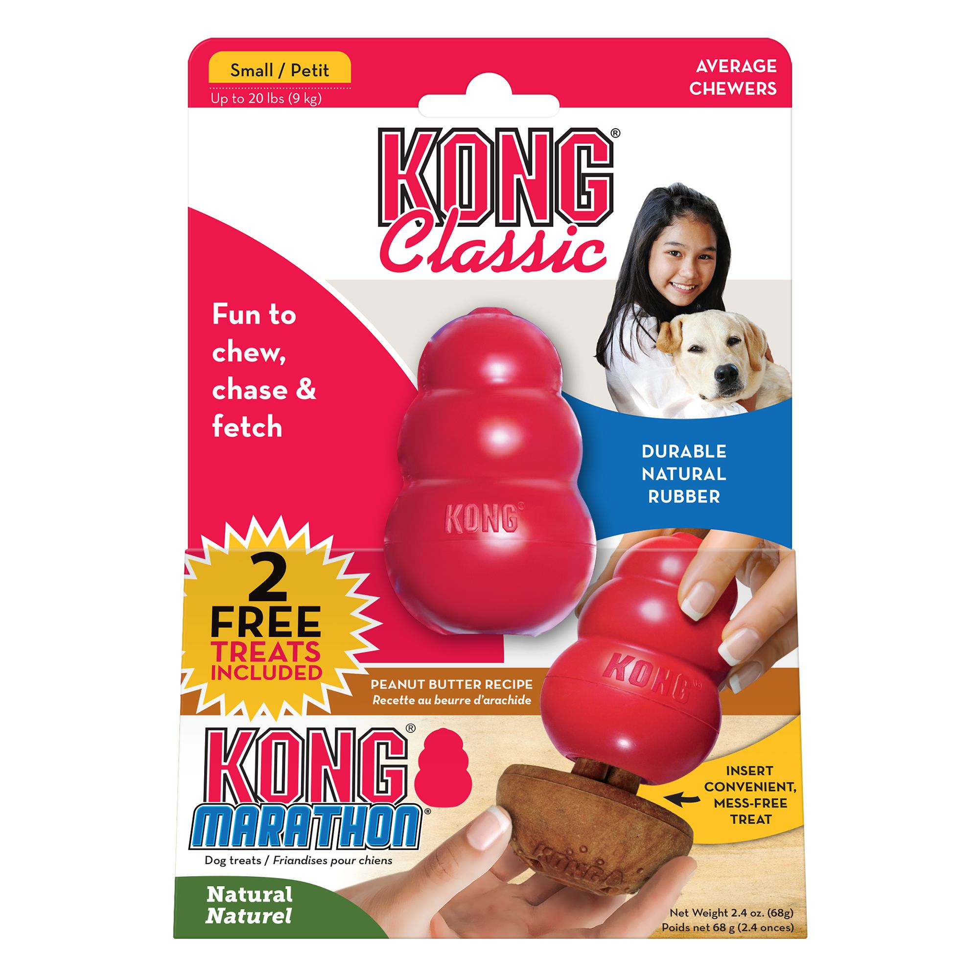 kong marathon chew treat refill