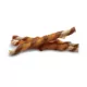 Product Zeus Better Bones Rawhide Free Twists Dog Treats - Almond Flavour, Chicken Wrapped