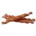Zeus Better Bones Rawhide Free Twists Dog Treats - Salmon Flavour, Chicken Wrapped image thumbnail 2