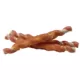 Product Zeus Better Bones Rawhide Free Twists Dog Treats - Salmon Flavour, Chicken Wrapped