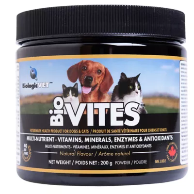 Product BiologicVET™ BioVITES™ Multi-Nutrient Powder for Dogs & Cats - 1 to 30 Lbs